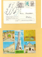 MM2693 Romania ALBA IULIA 1976 INTERO POSTALE Card To Italy - Brieven En Documenten