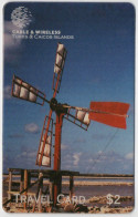 Turks & Caicos - Windmill Travel Card: LIMITED EDITION (300pcs) - Turks And Caicos Islands