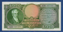 GREECE - P.171 – 500 Drachmai 1944 XF/AU, S/n Θ.08- 067093 - Grèce