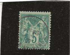 TYPE SAGE N° 64 -OBLITERE  -TB  COTE : 60 € - 1876-1898 Sage (Tipo II)