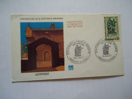 ANDORRA FDC 1967 NOUVELLE REPORME - Other & Unclassified