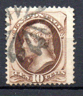 Col33 Etats Unis USA 1870 N° 55 Oblitéré Cote : 20,00€ - Used Stamps