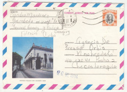 Antiguo Palacio Del Segundo Cabo Illustrated Postal Stationery Letter Cover Posted 1984? B230601 - Storia Postale