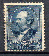 Col33 Etats Unis USA 1887 N° 67 Oblitéré Cote : 15,00€ - Used Stamps