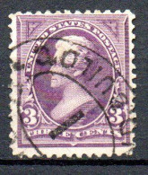 Col33 Etats Unis USA 1890 N° 72 Oblitéré Cote : 8,00€ - Usados
