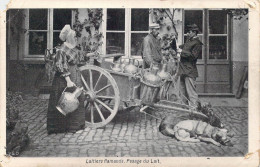 METIERS - Laitiers Flamands - Pesage Du Lait - Carte Postale Ancienne - Artesanal