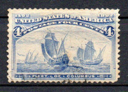 Col33 Etats Unis USA 1893 N° 84 Oblitéré Cote : 7,50€ - Usados