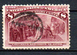 Col33 Etats Unis USA 1893 N° 87 Oblitéré Cote : 12,00€ - Used Stamps