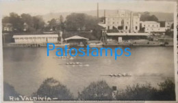 206954 CHILE RIO VALDIVIA VEW CANOE RADIO CLUB QSO CE 5BK YEAR 1939 NO POSTAL POSTCARD - Chili