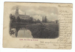 LIER   Een Zicht Op De Kerk 1902 - Lier