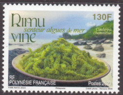 Polynésie Française 2023 - Timbre Senteur Algues De Mer, Rimu Vine - 1 Val Neufs // Mnh - Nuevos