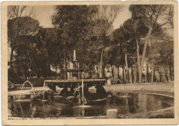 Z5652 Roma - Villa Borghese - Una Fontana / Viaggiata 1948 - Parques & Jardines