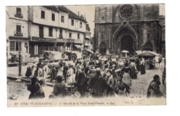 CPA 71 - Chalon Sur Saône - Le Marché De La Place Saint Vincent - 1926 - Chalon Sur Saone
