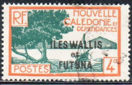 WALLIS AND FUTUNA ISLANDS 1930 1940 BAY OF PALETUVIERS POINT OVERPRINTED 4c USED USATO OBLITERE' - Nuevos