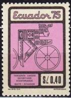 EQUATEUR Vélo Cycliste Cyclisme Bicycle Cycling Fahrrad Radfahrer Bicicleta Ciclista Ciclism, Yvert N° 925, **. MNH - Wielrennen