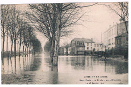 CPA INONDATION  La Seine à St Denis 1910 - Inondations