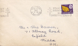 Southern Rhodesia 'Stamp Out Tuberculosis Buy Christmas Seals' SALISBURY 1965 Cover Brief Lettre ENFIELD England Tobacco - Southern Rhodesia (...-1964)