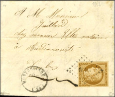 PC 2069 / N° 1 Belle Marge Càd MONTBÉLIARD (24) Sur Lettre Avec Texte Daté De Voujeaucourt Pour Audincourt. 1852. - TB / - 1849-1850 Ceres