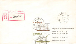 CANADA - REGISTERED MAIL BELLEVILLE, ONT 1978 / ZB154 - Covers & Documents