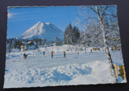 Leutasch-Weidach - Eissportplatz Gegen Hohe Munde - "Monopol" Kunst- Und Ansichtskarten-Verlag Schöllhorn - # R 9140281 - Leutasch