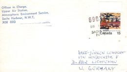 CANADA - COVER SACHS HARBOUR, NWT 1974 > GERMANY / ZB155 - Storia Postale