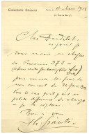 SZANTO Theodor (1877-1934), Pianiste Et Compositeur. - Autographs