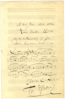 THOMÉ Francis (1850-1909), Pianiste Et Compositeur. - Autographs