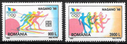 Romania/Roumanie: Atleti In Azione, Athletes In Action, Athlètes En Action - Invierno 1998: Nagano