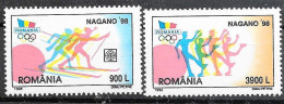 Romania/Roumanie: Atleti In Azione, Athletes In Action, Athlètes En Action - Hiver 1998: Nagano