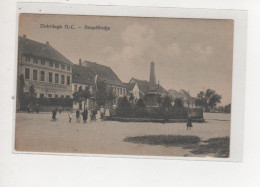 Antike Postkarte  DOBRILUGK N.-C. - HAUPTSTRASSE - Doberlug-Kirchhain