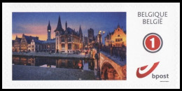 DUOSTAMP/MYSTAMP** - I Love Belgium - Gand / Gent / Ghent - Autocollant / Zelfklevend / Selbstklebend / Self Adhesive - Hotels, Restaurants & Cafés