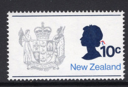 New Zealand 1970-76 Definitives - 10c QEII And Arms MNH (SG 925) - Nuevos