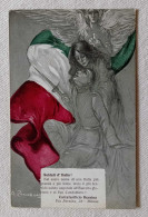 Cartolina Postale Italiana Propaganda Patriottica Di "l'Anima Italiana" - Illustrazione A. Zandrino (NC) - Zandrino