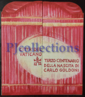 3709- VATICANO - VATICAN CITY 2007 CARLO GOLDONI FULL SHEET C/ANNULLO 1° GIORNO USED - Used Stamps