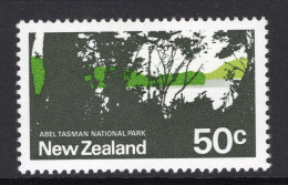 New Zealand 1970-76 Definitives - 50c Abel Tasman National Park - ERROR - Buff (Shore) Omitted HM (SG 932b) - Nuevos