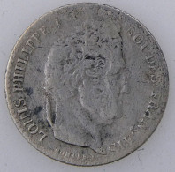 FRANCE - LOUIS PHILIPPE I - 1/4 Franc 1841K - TB -- Gad. : 355 - 1/4 Franc
