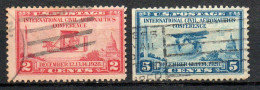 Col33 Etats Unis USA 1928 N° 279 & 280 Oblitéré Cote : 6,00€ - Usati