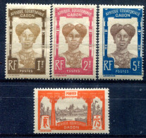 Gabon       62/65 * - Unused Stamps