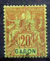 Gabon              22  Oblitéré - Gebraucht