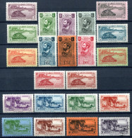 Gabon          125/146  * (le 146 Est Oblitéré) - Unused Stamps