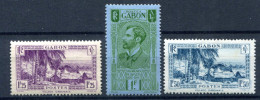 Gabon          140-140A/141 * - Unused Stamps