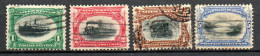 Col33 Etats Unis USA 1901 N° 138 à 141 Oblitéré Cote : 47,50€ - Gebruikt