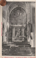 51 - Carte Postale Ancienne De SEZANNE   Vue Intérieure De L'Eglise - Sezanne