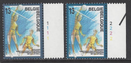 Belgique COB 2260 ** (MNH) - Planches 1 Et 2 - 1981-1990