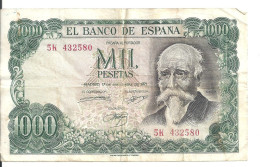 ESPAGNE 1000 PESETAS 1971 VF P 154 - 1000 Peseten