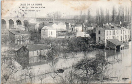 78 LE PECQ - Vue Sur La Cité - Crue De La Seine  - Le Pecq