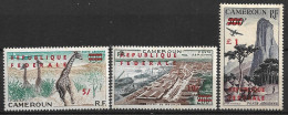 CAMEROON 1961 AIRMAIL OVERLOAD MNH - Cameroun (1960-...)