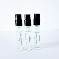 3 échantillons Parfum Tubes   EAU D'ORANGE VERTE  De  HERMES EDT - Echantillons (tubes Sur Carte)