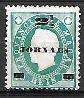 MACAO  /  MACAU     -    1891.   Y&T N° 42 (*). - Unused Stamps