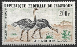 CAMEROON 1962 AIRMAIL OSTRICH MNH - Cameroun (1960-...)